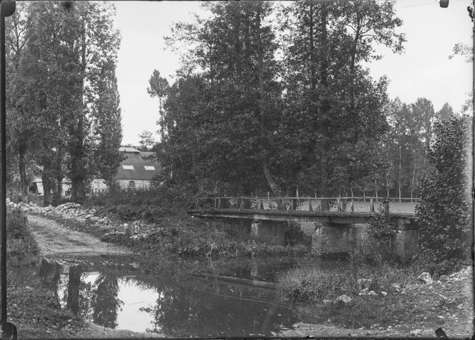 Louis Emile Décorchemont - Paysages avec rivière et pont