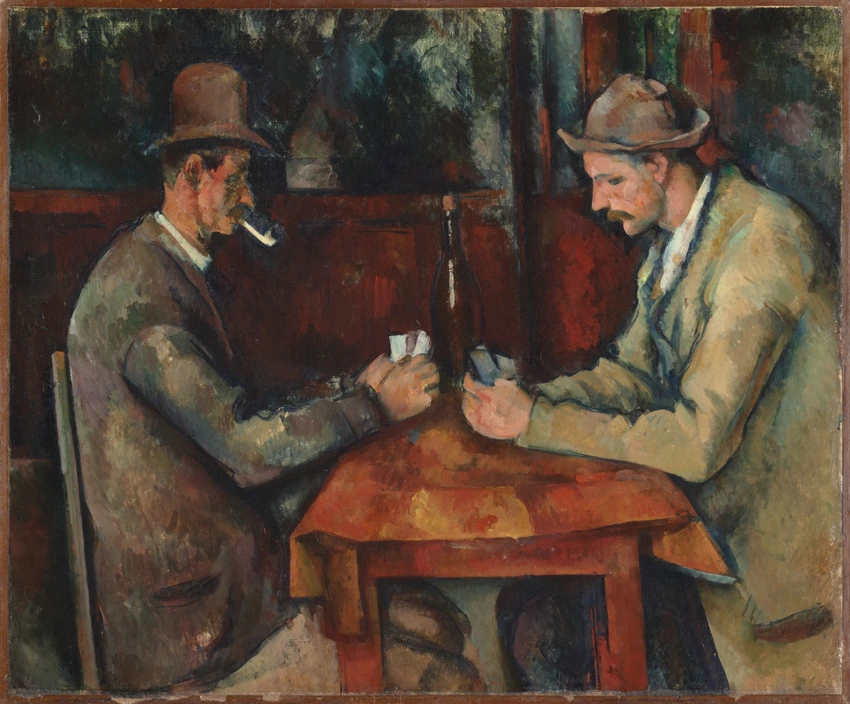 Paul Cézanne - Les Joueurs de cartes