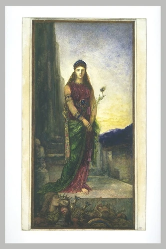 Gustave Moreau - Hélène sur les murs de Troie