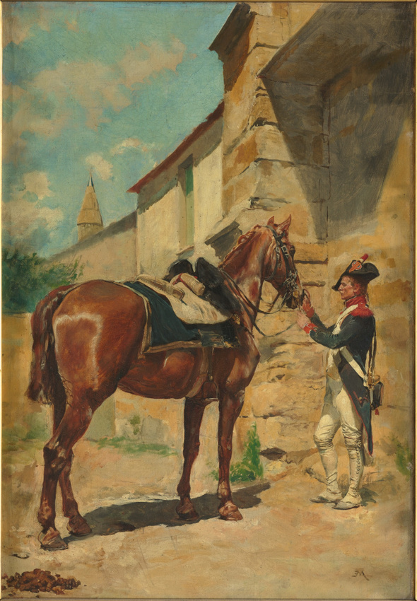 Ernest Meissonier - Le Cheval de l'ordonnance