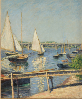 Gustave Caillebotte - Voiliers à Argenteuil