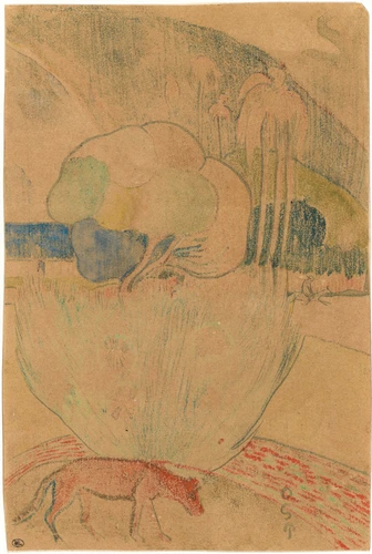Paul Gauguin - Le manguier