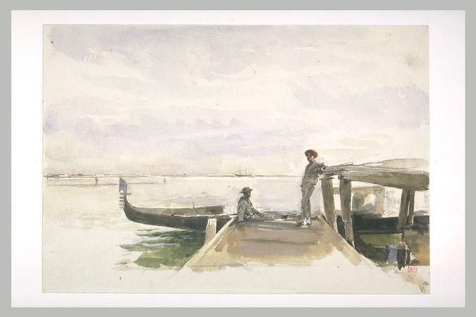 Ernest Meissonier - Ponton à Venise