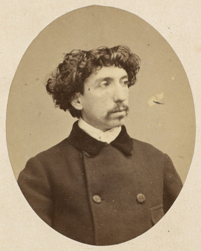 Etienne Carjat - Charles Garnier, architecte membre de l'académie des Beaux-Arts...