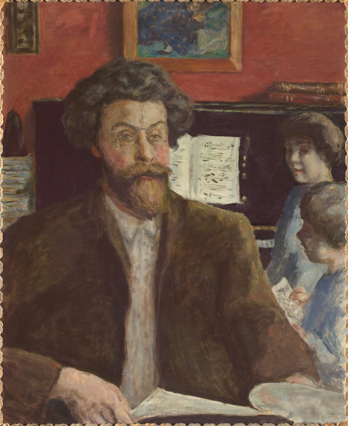 Le Compositeur Claude Terrasse et ses deux fils - Pierre Bonnard