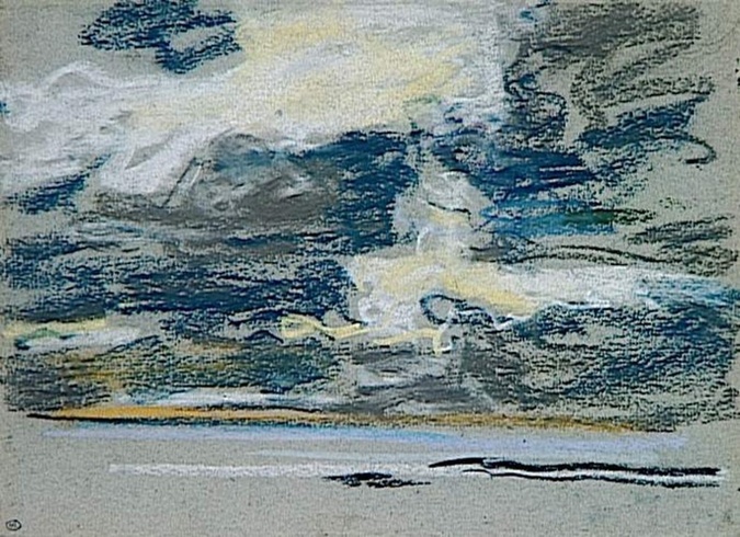 Eugène Boudin - Ciel nuageux