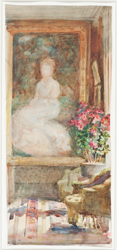 Marie Bracquemond - Intérieur d'un salon