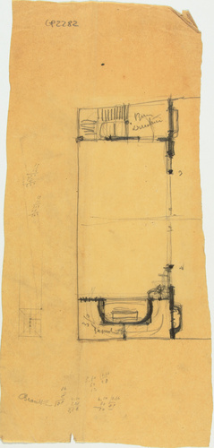 Hector Guimard - Relevés darchitecture ou de décoration divers