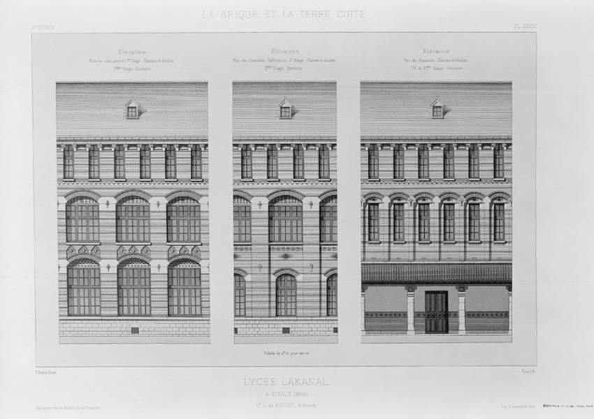 Anatole de Baudot - Lycée Lakanal à Sceaux, Hauts-de-Seine