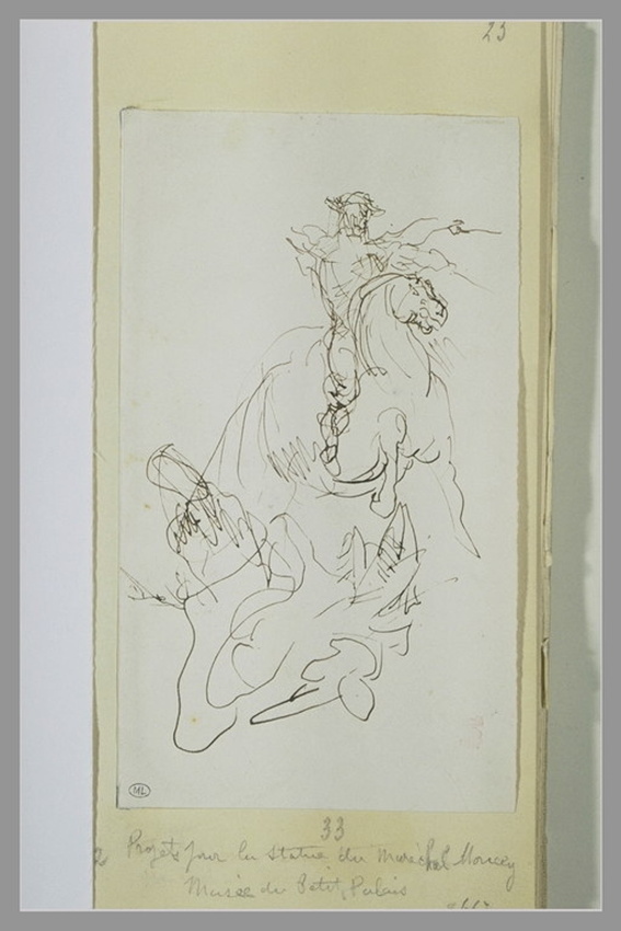 Jean-Baptiste Carpeaux - Projet pour le Monument commémoratif de la 'Défense de ...