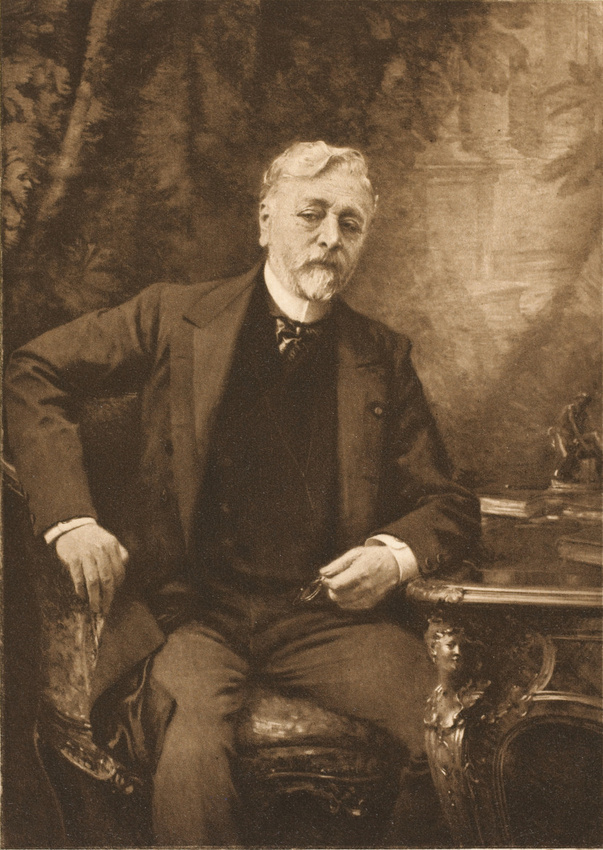 Anonyme - Portrait peint par Aimé Morot de Gustave Eiffel, 1905