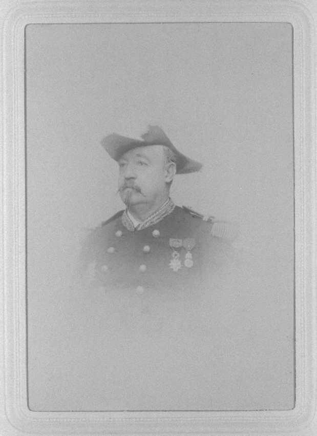 Général Saussier, gouverneur militaire de Paris - Eugène Pirou
