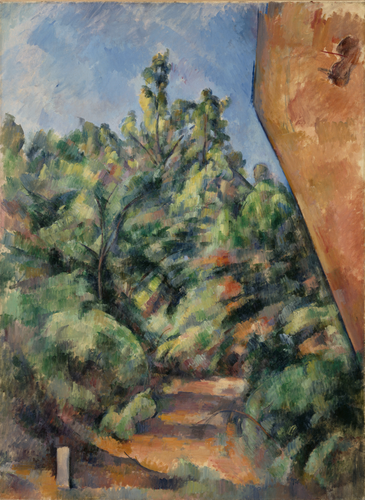 Paul Cézanne - Le Rocher rouge}