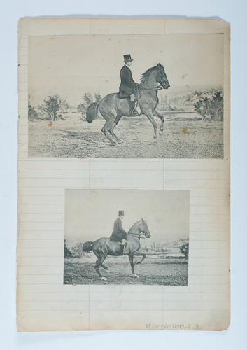 Jacques Lalaing de - Cavalier sur cheval en pose