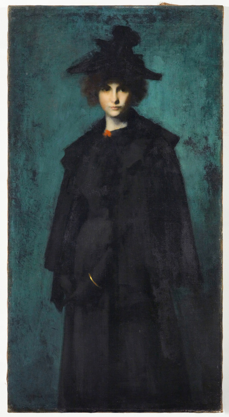 Jean-Jacques Henner - Portrait de Mademoiselle Laura Leroux