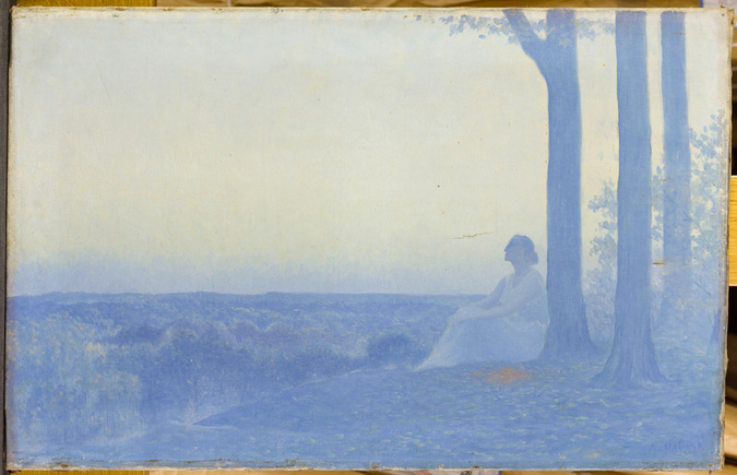 Alphonse Osbert - La Méditation du soir