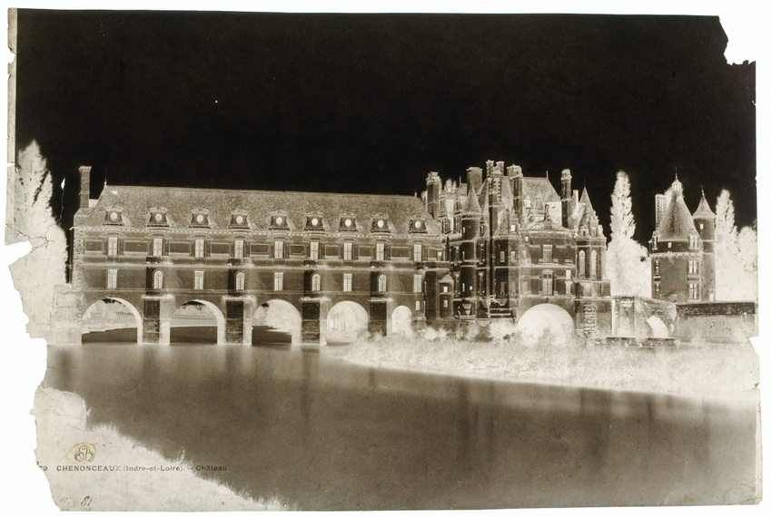 Gustave Le Gray - Chenonceaux (Indre-et-Loire) - Château, façade est