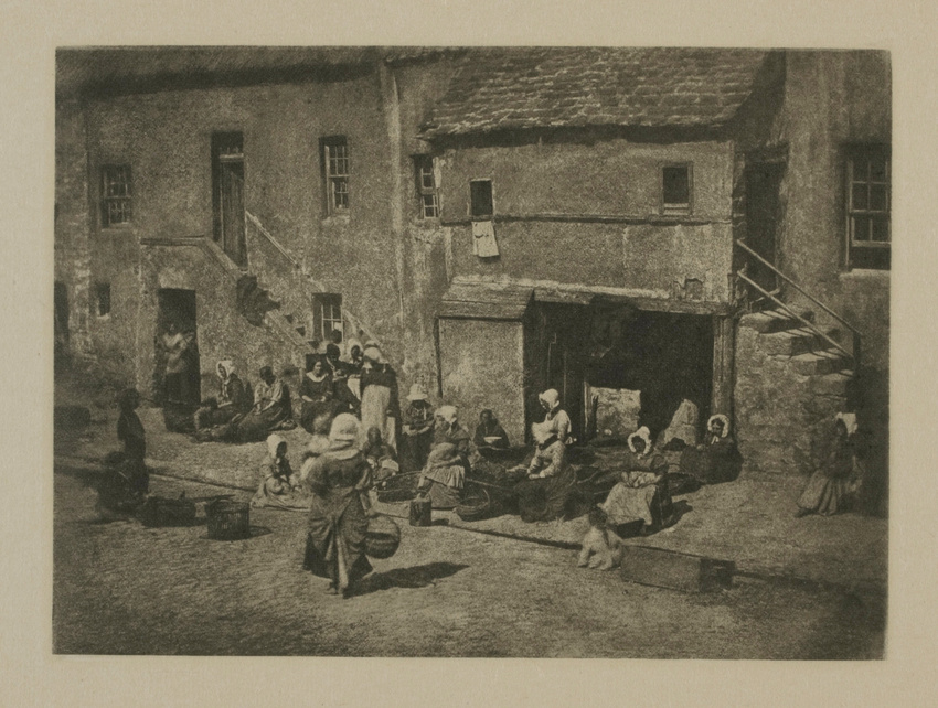 David Octavius Hill - Newhaven Fisheries. Fishergate, North Street, St Andrews