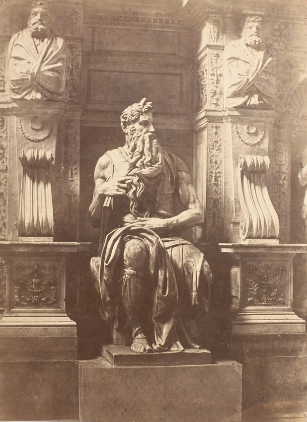 "Moïse", sculpture de Michel-Ange, Eglise Saint-Pierre-aux-liens, Rome - Anonyme