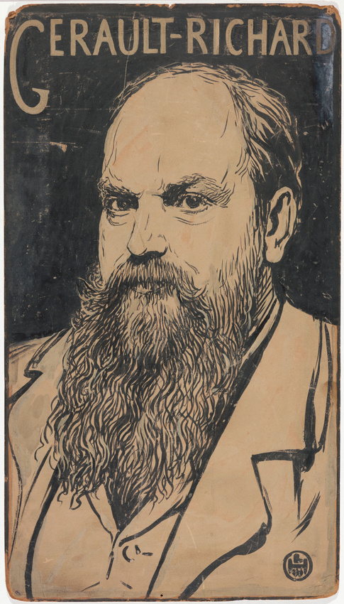 Louis Welden Hawkins - Portrait de Gérault-Richard, en buste