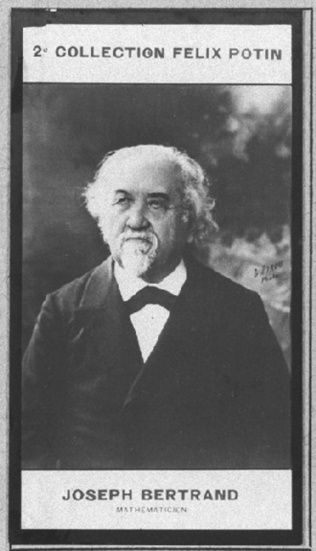 Eugène Pirou - Joseph Bertrand, mathématicien