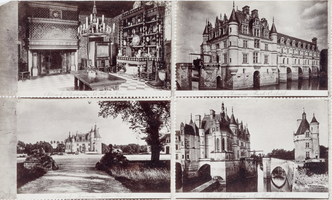 Georges Boisselier - Timbres du château de Chenonceau