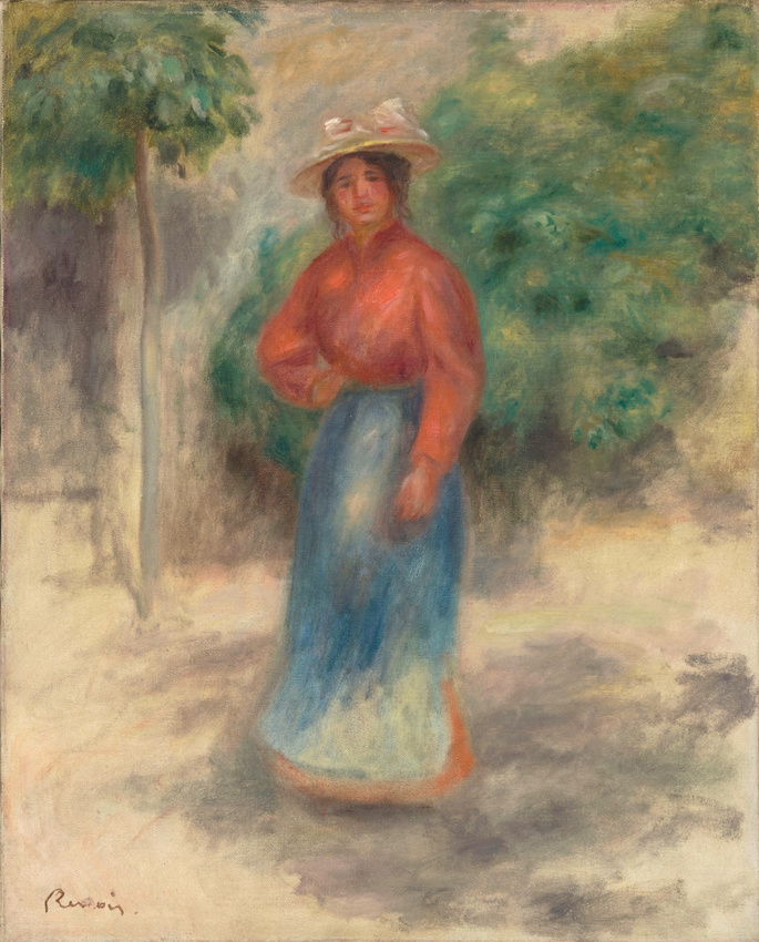 Auguste Renoir - Gabrielle au jardin