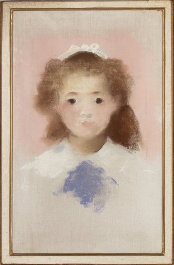 Portrait de Mademoiselle Hecht, de face - Edouard Manet