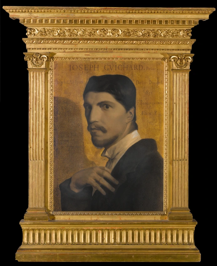 Joseph Guichard, d'après son autoportrait de 1829 - Félix Bracquemond
