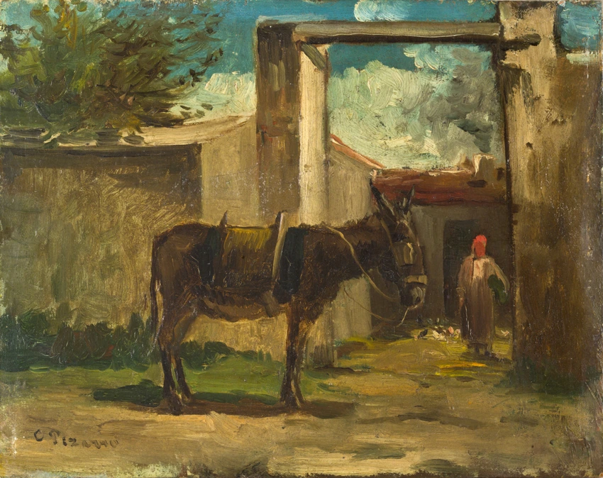 Camille Pissarro - Paysage à Montmorency