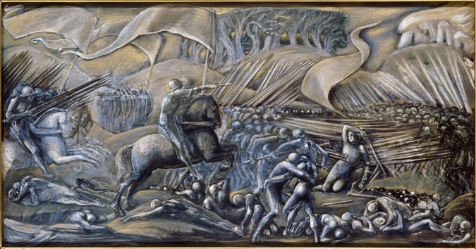 Edward Burne-Jones - Flodden Field