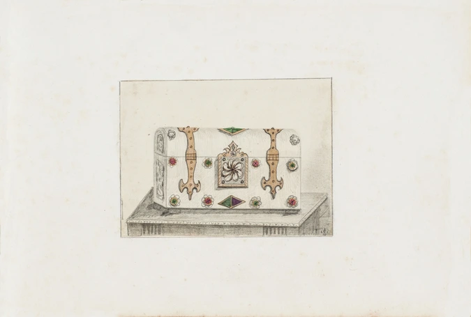 Enguerrand du Suau de la Croix - Coffret sur table