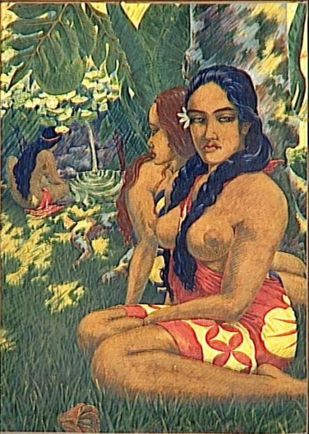 Octave Morillot - Femmes de Tahiti