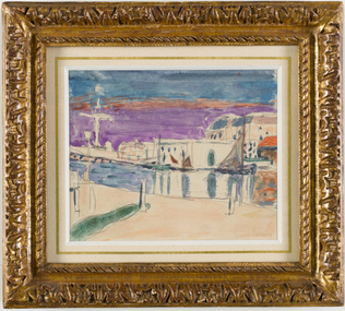 Pierre Bonnard - Vue du port de Saint-Tropez