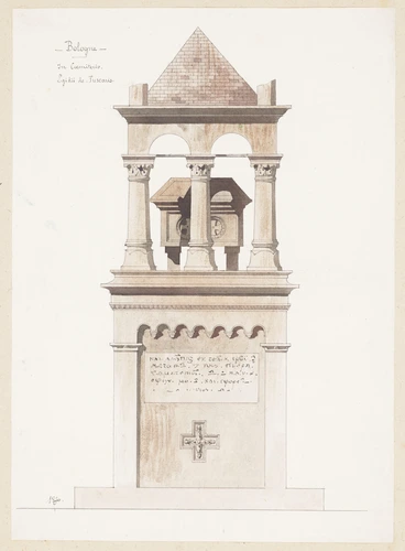 Edouard Villain - Egidii de Tuscanis, cimetière de Bologne