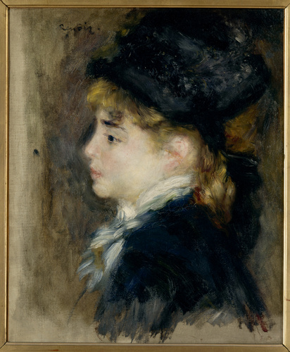 Tableau Champ Aux Bananiers De Renoir - Toile Imprimée Sur Cadre, Prêt à Accrocher