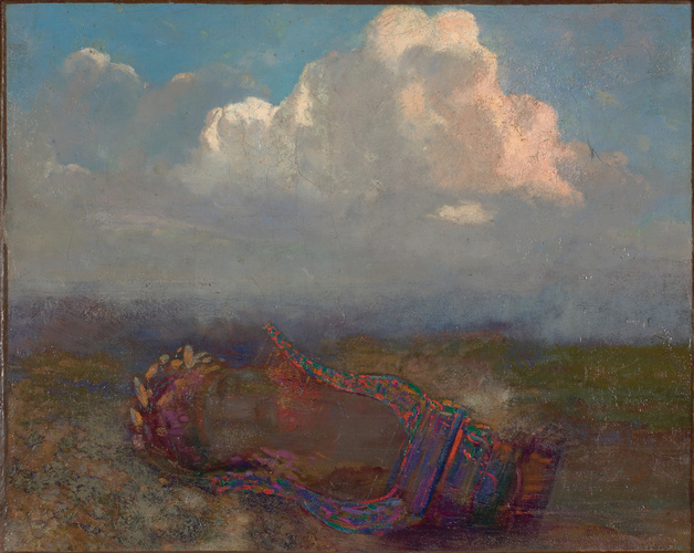 Tête de jeune femme, de profil à gauche - Odilon Redon | Musée d'Orsay