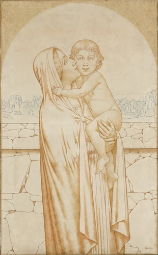 Alexandre Séon - La Vierge à l'Enfant