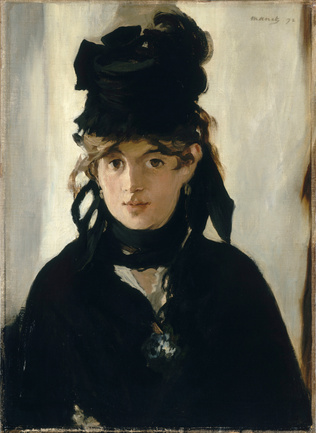 洋書 Berthe Morisot : Musée d'Orsay ベルトモリゾ Berthe Morisot au bouquet de violettes - Edouard Manet