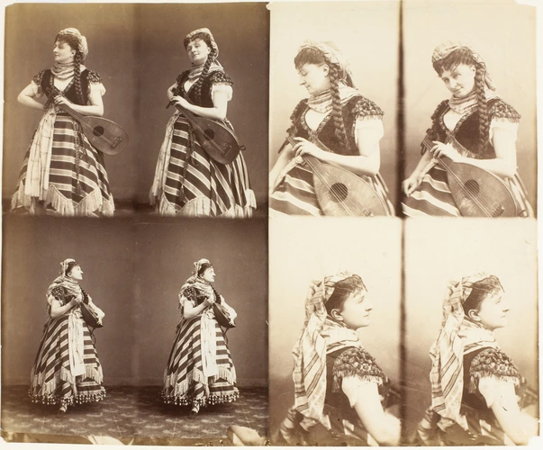 Hortense Schneider, dans "La Périchole", opéra-bouffe d'Offenbach, Meilhac et Halévy - André Adolphe Eugène Disdéri