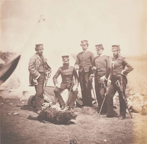 Roger Fenton - Group of the 57th Regiment
