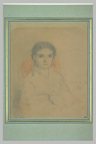 Gustave Ricard - Portrait de Mme Calonne