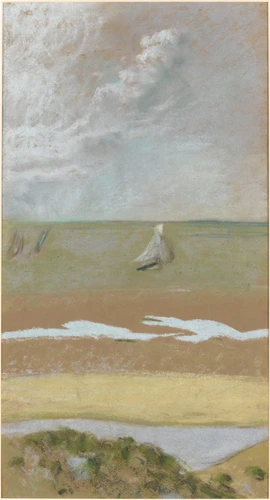 Voiliers sous un ciel orageux - Edouard Vuillard