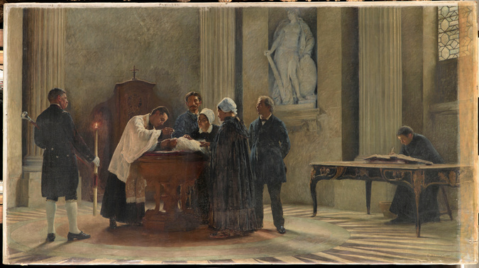 Emile Renard - Le Baptême