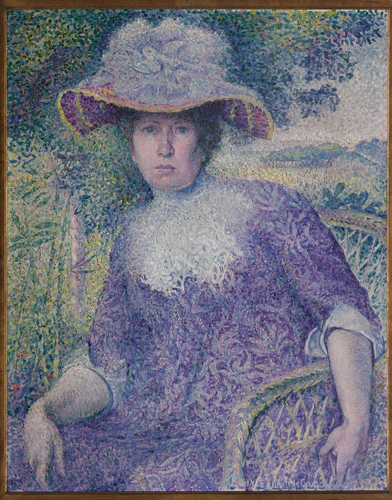 Henri-Edmond Cross - Portrait de Madame Cross