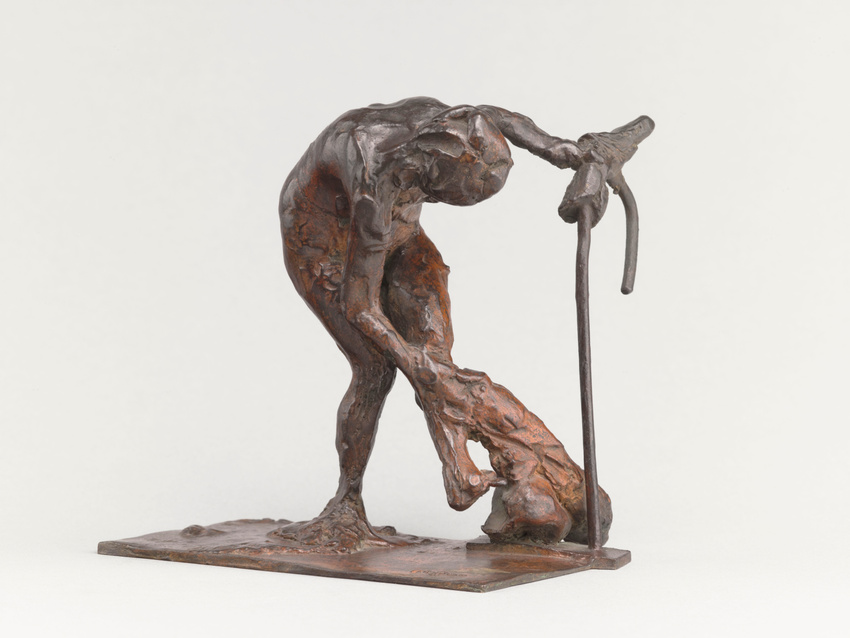 Edgar Degas - Femme se lavant la jambe gauche
