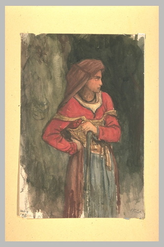 Ernest Hébert - Paysanne italienne