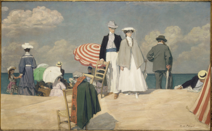 René-Xavier Prinet - La Plage de Cabourg