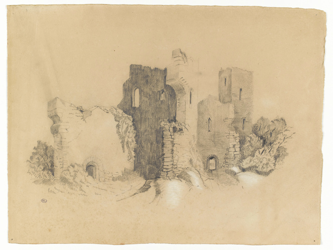  - Ruines dans un paysage