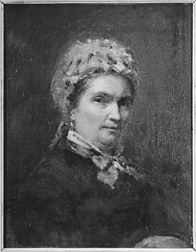 Adolphe-Félix Cals - Portrait de Madame Martin